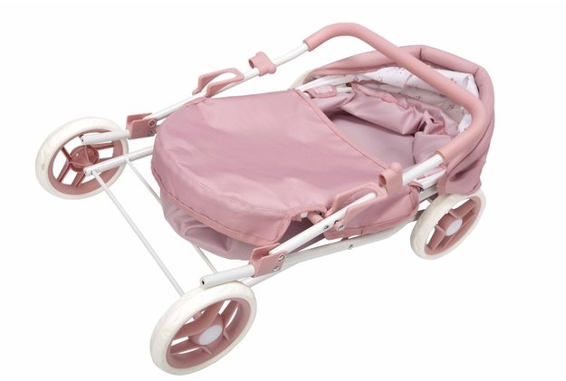 Arias lėlės kūdikio vežimėlis su lopšiuku 57 cm 1