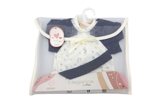 Arias lėlės kūdikio rūbeliai, 42 cm