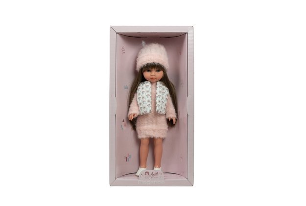 Arias lėlė mergaitė Carlota pūkuota suknele, 36 cm 3