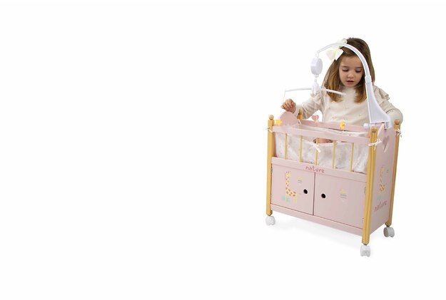 Arias lėlės kūdikio lovelė su spintute, Gamta 2