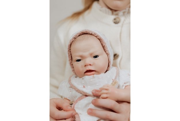 Arias silikoninė Reborn lėlė kūdikėlis, mergaitė 40 cm 3