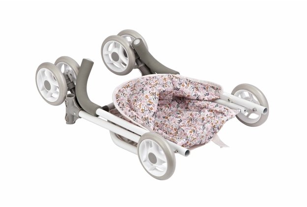 Arias lėlės kūdikio sportinis vežimėlis, blizgantis, 62 cm 2