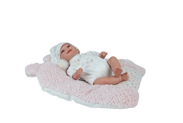 Arias Reborn lėlė kūdikėlis su miego pagalve, 35 cm 2