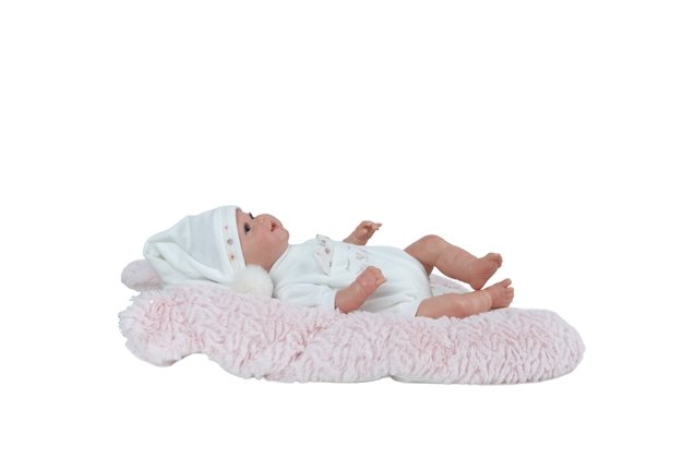 Arias Reborn lėlė kūdikėlis su miego pagalve, 35 cm 1