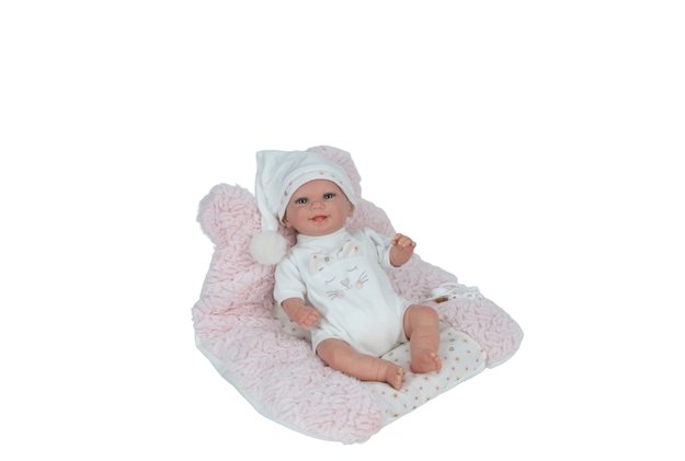 Arias Reborn lėlė kūdikėlis su miego pagalve, 35 cm 3