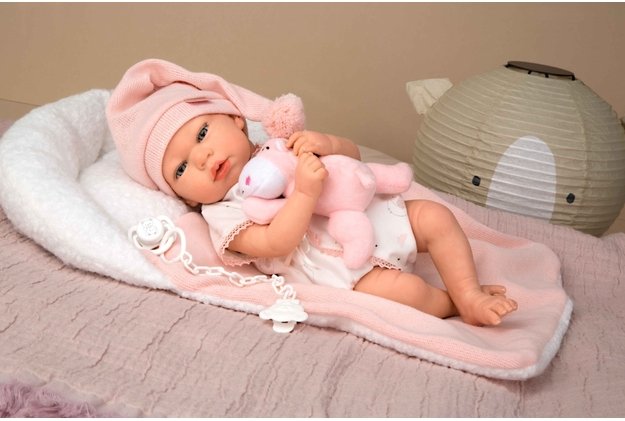 Arias Reborn lėlė kūdikėlis Arielė, 40 cm