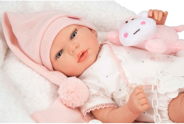 Arias Reborn lėlė kūdikėlis Arielė, 40 cm 11