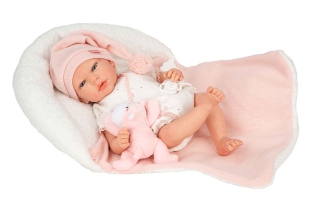Arias Reborn lėlė kūdikėlis Arielė, 40 cm 8