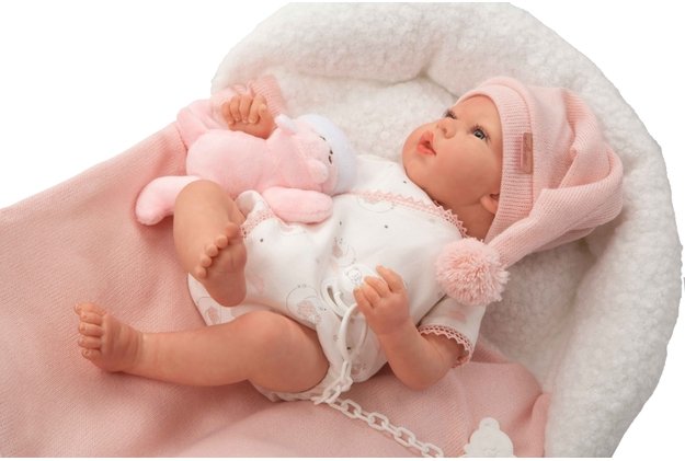 Arias Reborn lėlė kūdikėlis Arielė, 40 cm 5