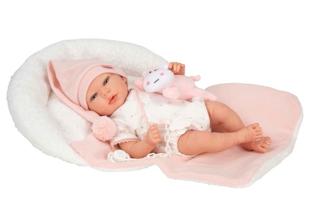 Arias Reborn lėlė kūdikėlis Arielė, 40 cm 7
