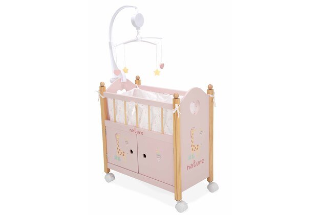 Arias lėlės kūdikio lovelė su spintute, Gamta