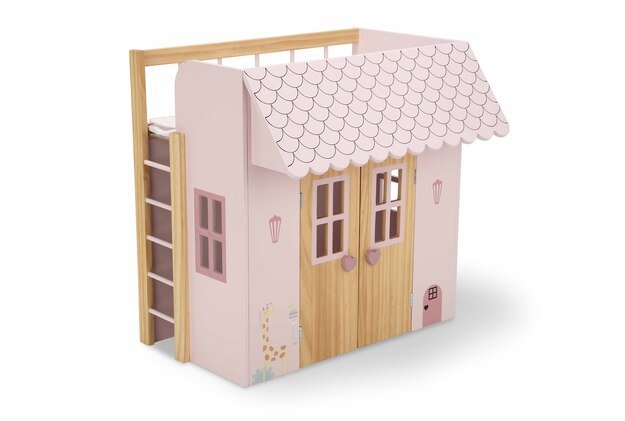 Arias lėlės kūdikio lovelė su žaidimų nameliu, Gamta