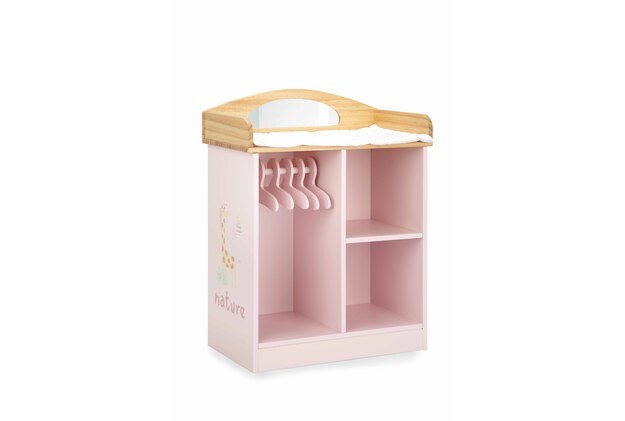 Arias lėlių vystymo stalas su spinta, Gamta Arias lėlių vystymo stalas su spinta, Gamta