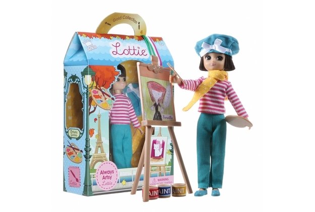 Lottie lėlė - Menininkė