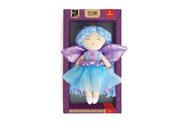 Svoora medžiaginė lėlė fėja, 20 cm 1